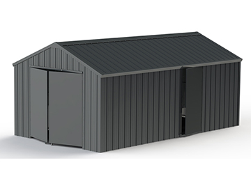 AllMetal Metal Garage,14FTx21FTx9FT