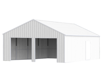 AllMetal Metal Garage, 22FTx23FTx13FT