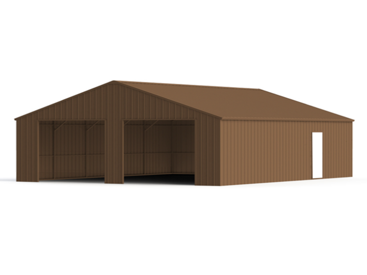 AllMetal Metal Garage, 25FTx33FTx14FT