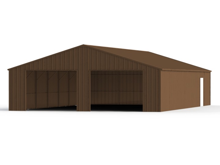 AllMetal Metal Garage, 25FTx45FTx14FT