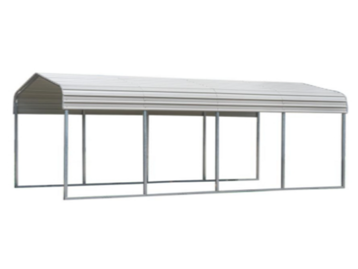 AllMetal Metal Carport, 10FTx15FTx7FT
