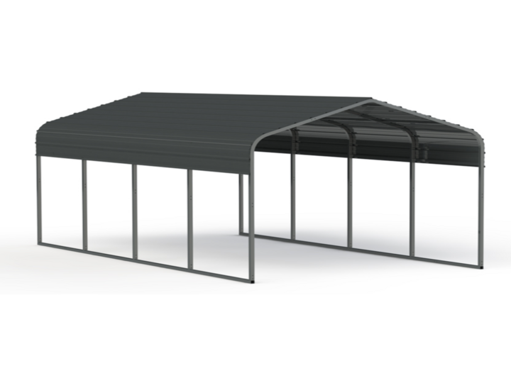AllMetal Metal Carport, 10FTx15FTx7FT