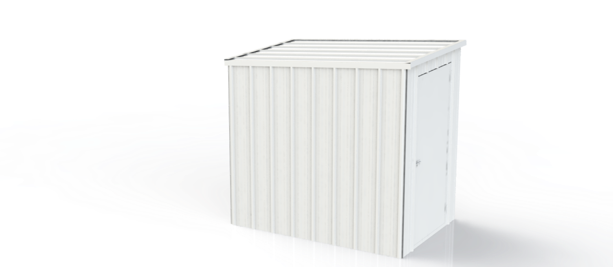 AllMetal Metal Shed, 6FTx4FTx6FT