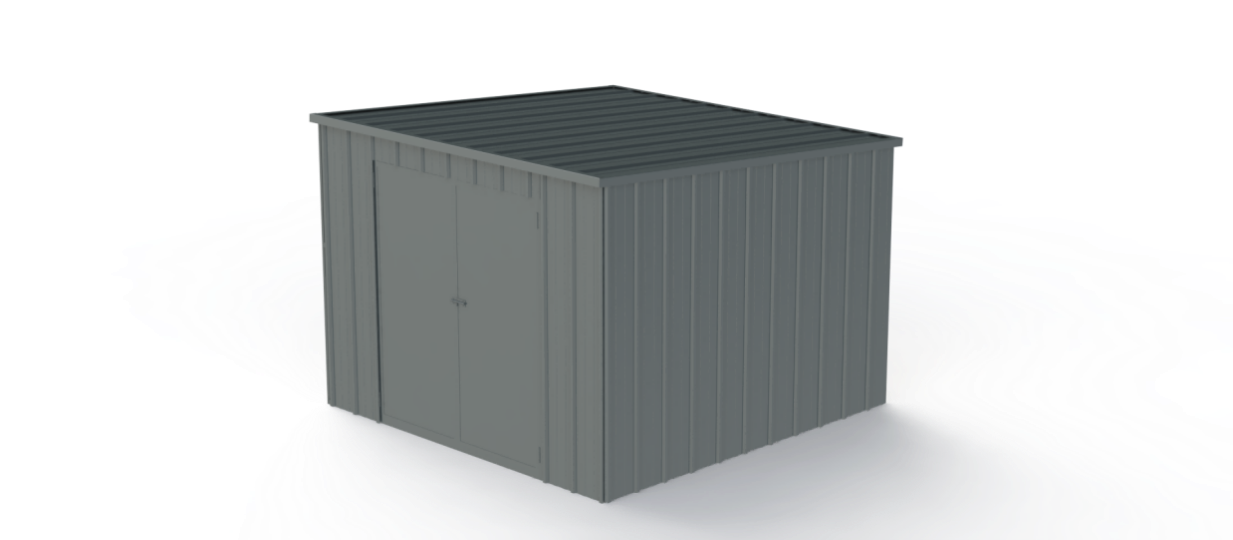 AllMetal Metal Shed, 8FTx8FTx6FT